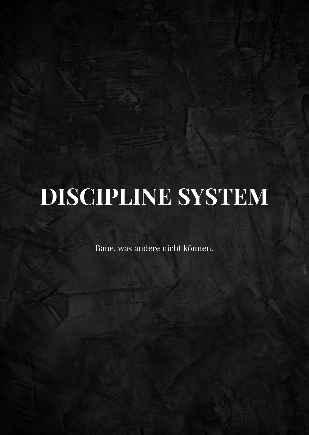 Kostenloses Disziplin System